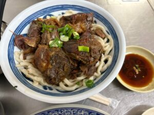 台湾でおすすめの牛肉麺の店