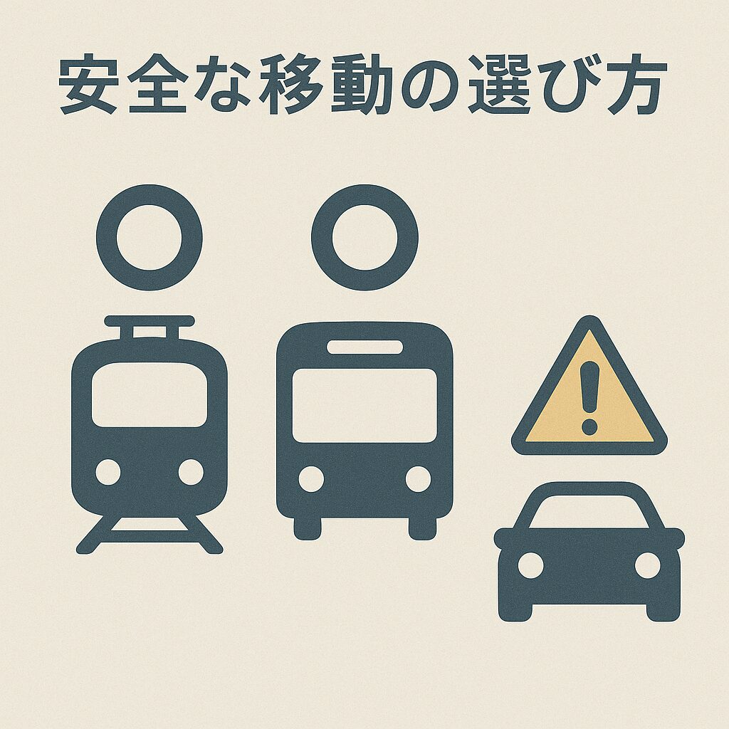 3月の北海道旅行で安全な移動手段