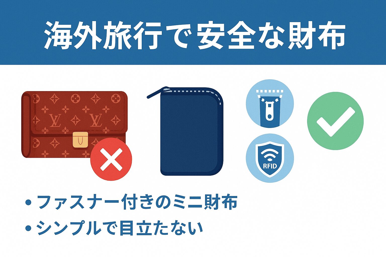 まとめ｜海外旅行の財布選びは防犯と利便性が鍵