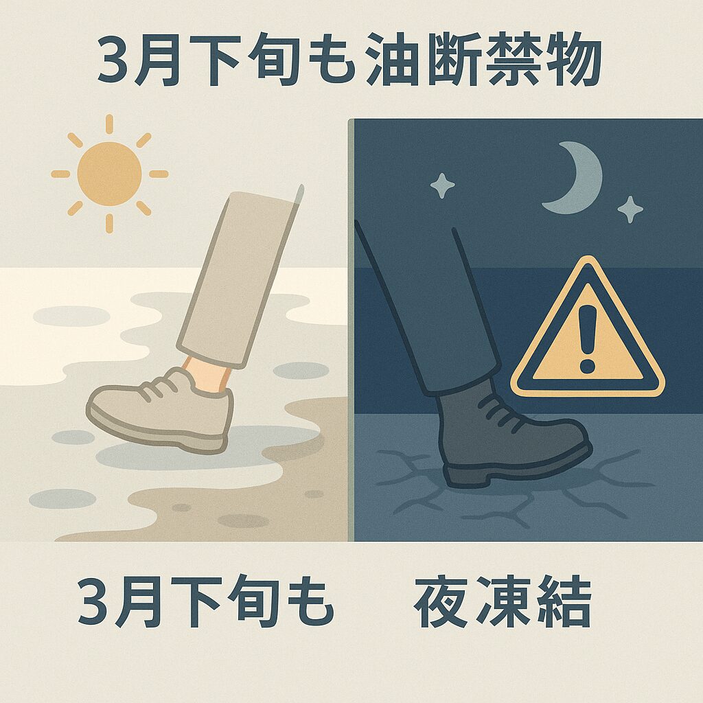 3月下旬の北海道旅行でも注意が必要な理由