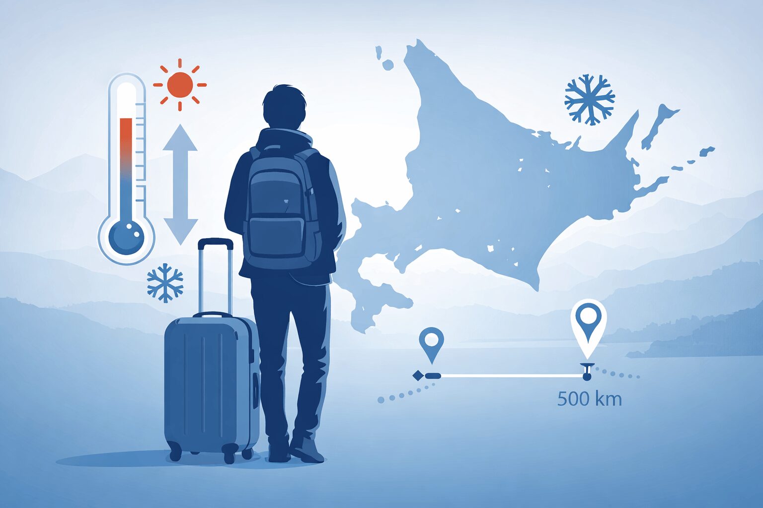 北海道旅行の持ち物を準備する前に知っておくべきポイント