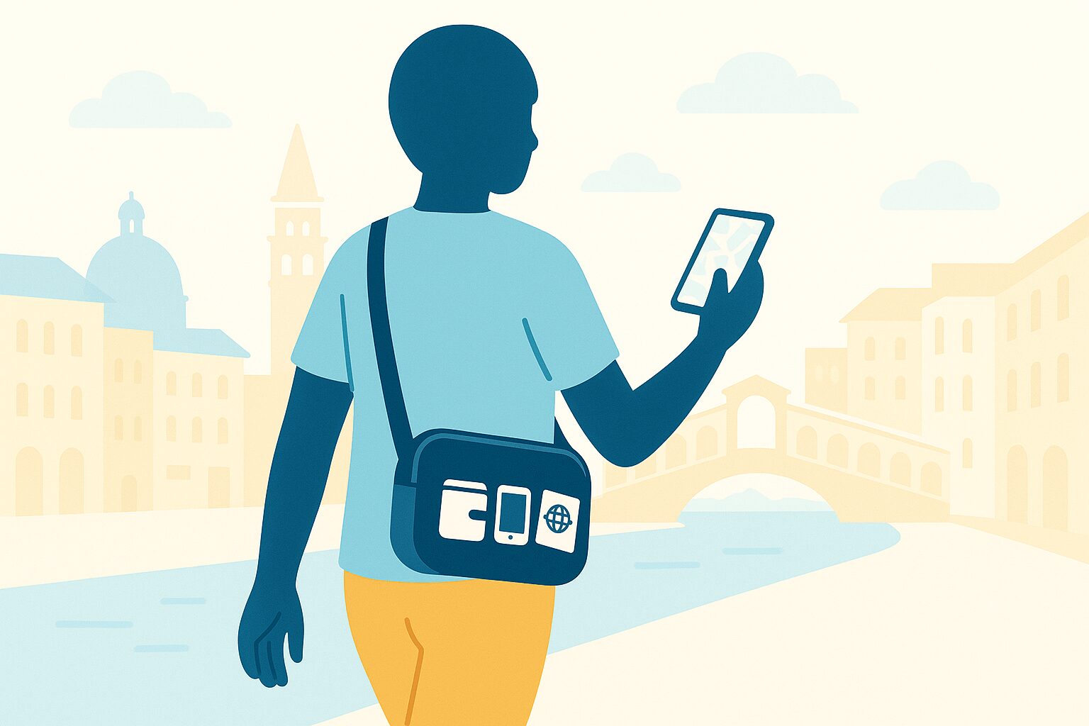 海外旅行にショルダーバッグが選ばれる理由